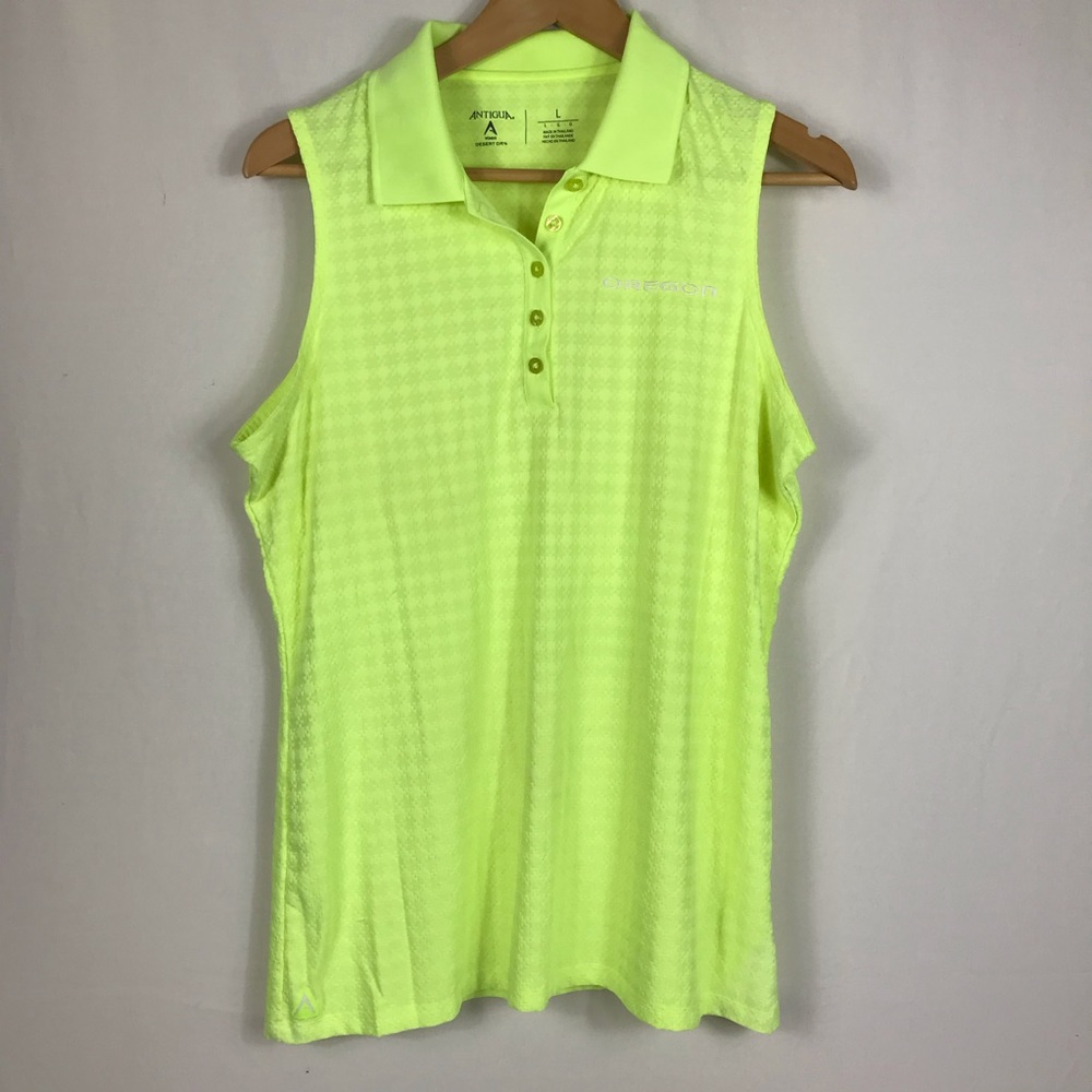 Antigua Women’s Desert Dry Sleeveless Shirt Size L